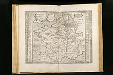 Gallia Vetus, Ad Iulij Caesaris commentaria. ex Conatibus geographicis Abrah. Ortelij. 1590.