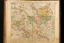 Tabula Geographica Principatus Anhaltini et finitimarum Regionum correctior reddita ...