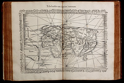 Claudii Ptolemaei Alexandrini Geographicae Enarrationis, Libri Octo ... Prostant Lugduni apud Hugonem a Porta. M. D. XLI. 